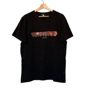 Ben Sherman Guitar Picks Graphic Tee Size L